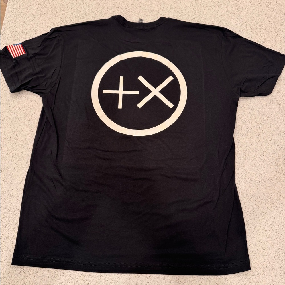 Positive Times T Shirt American Flag